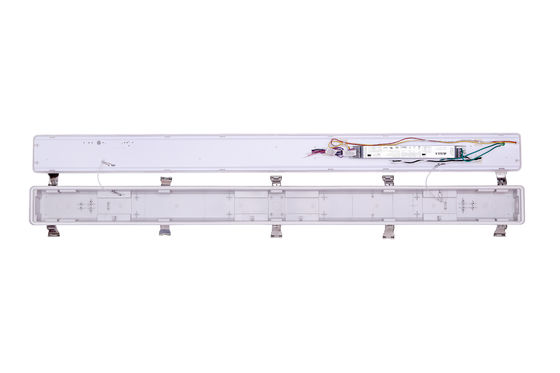 工業用LED蒸気密着灯具 IP66 IK10 2ft/4ft/5ft/8ft 120-277V/120-347V 入力電圧
