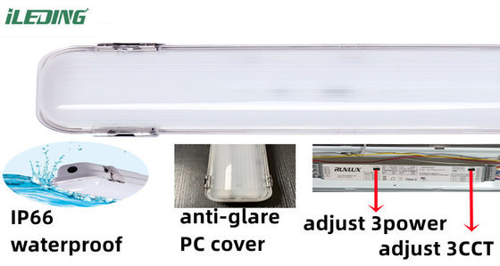 AC 110V ± 10% 入力電圧 インダストリアル 60W 4'LED 線形三角防光 防天