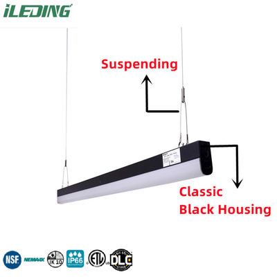 120-277V 34W 50000時間 商用オフィス用 LED線形ストライプライト