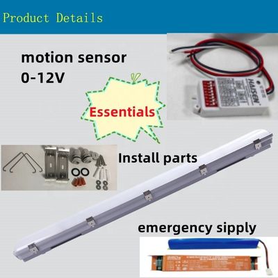 140lm 155W IP67 LED トライプローフ 防水 調節可能 3CCT 倉庫用蒸気密着照明