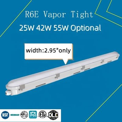 ガレージ 倉庫 5FT IP66 LED トリ プルーフ 固定 蒸気 緊密 暗調 ライト 55W AC 110V ±10%