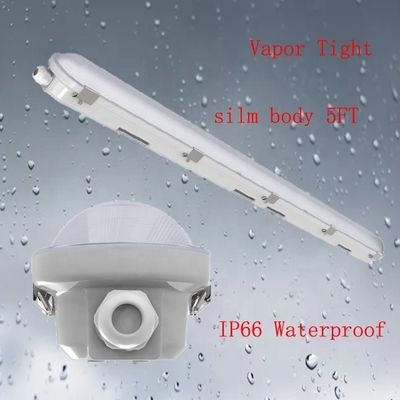 ガレージ 倉庫 5FT IP66 LED トリ プルーフ 固定 蒸気 緊密 暗調 ライト 55W AC 110V ±10%