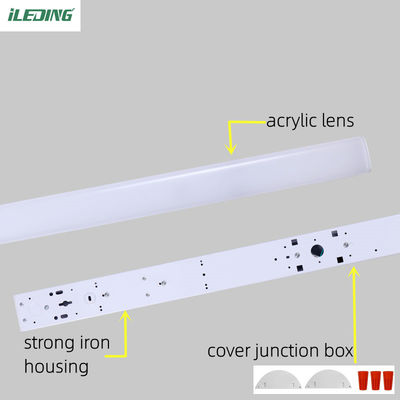 室内用 LED 線形ストライプ灯具 オフィス通路 スーパー 46w 65w 50000 時間 寿命