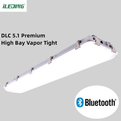 AC 110-277V 産業センサー制御 LED 線形蒸気密集型倉庫照明器具 100W 85W 75W 65W IP67