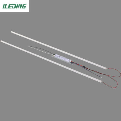 85 CRI マグネティック 4FT LED 商業用オフィスショップ用のリニアリトロフィットキット 2x4 トロファーライト