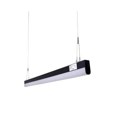 4000K オフィス 表面 搭載 34W 4FT LED 線形ストライプ照明装置 SMD2835