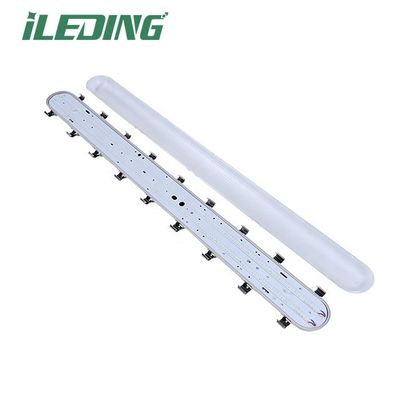 80 CRI 100W 8ft LED リトロフィット キット 線形蒸気 密着型 防水型 トリ 証明型 灯具