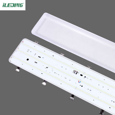 150lm/w 4FT 40500LM 270W LED蒸気 密着型高湾倉庫灯具 IP67防水