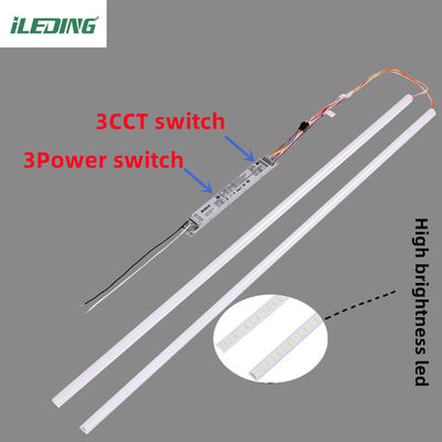46W 2FT 4FT LED トランキング マグネティック 線形 リトロフィット キット スーパーマーケット用 トロファーライト