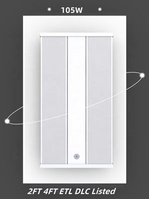50000 時間 寿命 PC 素材 電力 CCT 切り替え可能 2FT 105W LED 線形高湾光