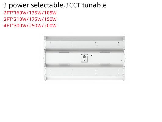 160W 2FT 4FT LED 線形高湾照明器具 室内商業用オフィスライト