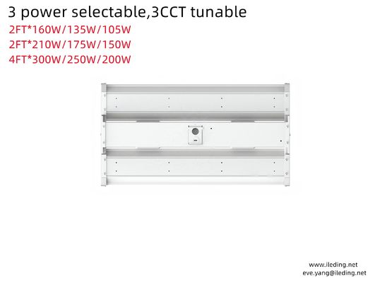 160W 2FT 4FT LED 線形高湾照明器具 室内商業用オフィスライト
