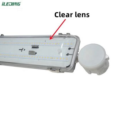 65W LED ワークショップライト モーションセンサー付き PC フローストカバー 三極性蒸気密着ライト