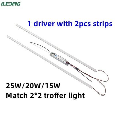 長寿命 50000 時間 パワーチューニング可能な 3CCT LED 線形リトロフィットキット 病院用