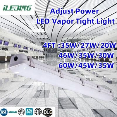 85 CRI LED線形電源 CCT 切換可能 2FT ワークショップ用 3 度防水灯 IP66 防水