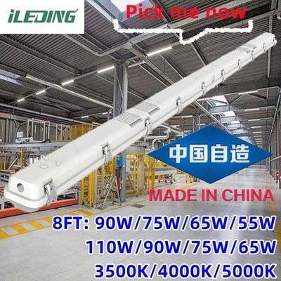 85 CRI LED線形電源 CCT 切換可能 2FT ワークショップ用 3 度防水灯 IP66 防水