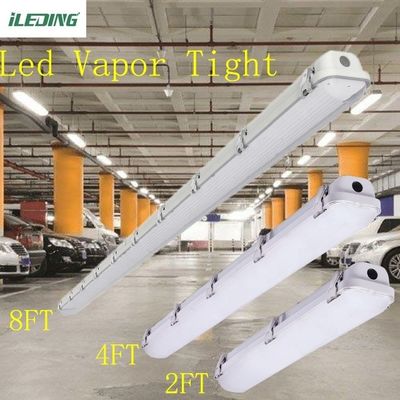 85 CRI LED線形電源 CCT 切換可能 2FT ワークショップ用 3 度防水灯 IP66 防水