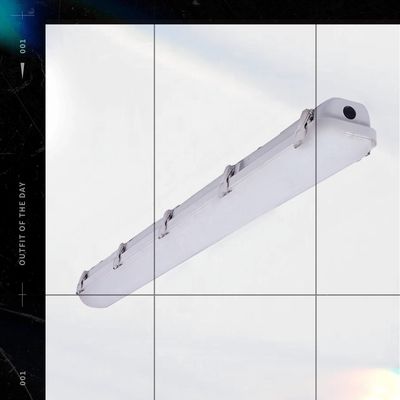 120-277V 入力電圧 35W LED 産業用照明用の三極性線形灯具