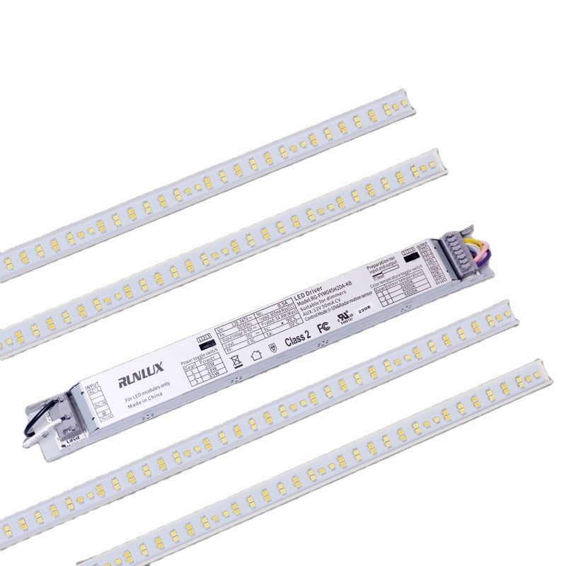 120-277V 3パワー調節可能 LED トロファー リトロフィットキット 磁気線形リトロフィットキットライト