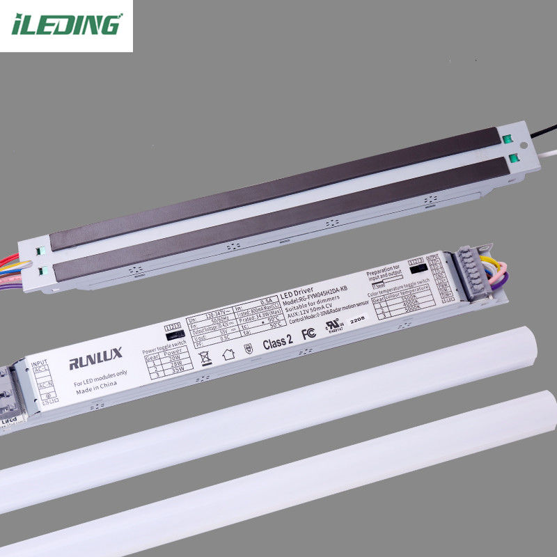 PC素材 LED線形リトロフィットキット マグネティックマウント LEDライト 140Lm/W 2FT 25W 20W 15W