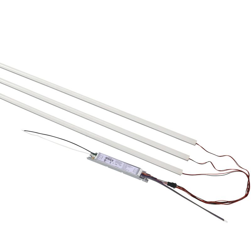 SMD LED 光源 2ft 4ft 8ft 150Lm/W PCレンズ マグネティック・LED リニアリトロフィットキット